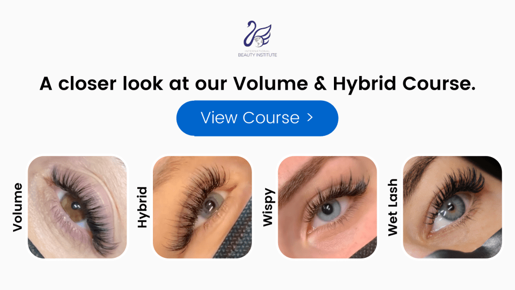 4 Eyelash Extensions Styles: Volume - Hybrid - Wispy - Web Lash