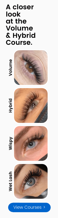 4 Eyelash Extensions Styles: Volume - Hybrid - Wispy - Web Lash