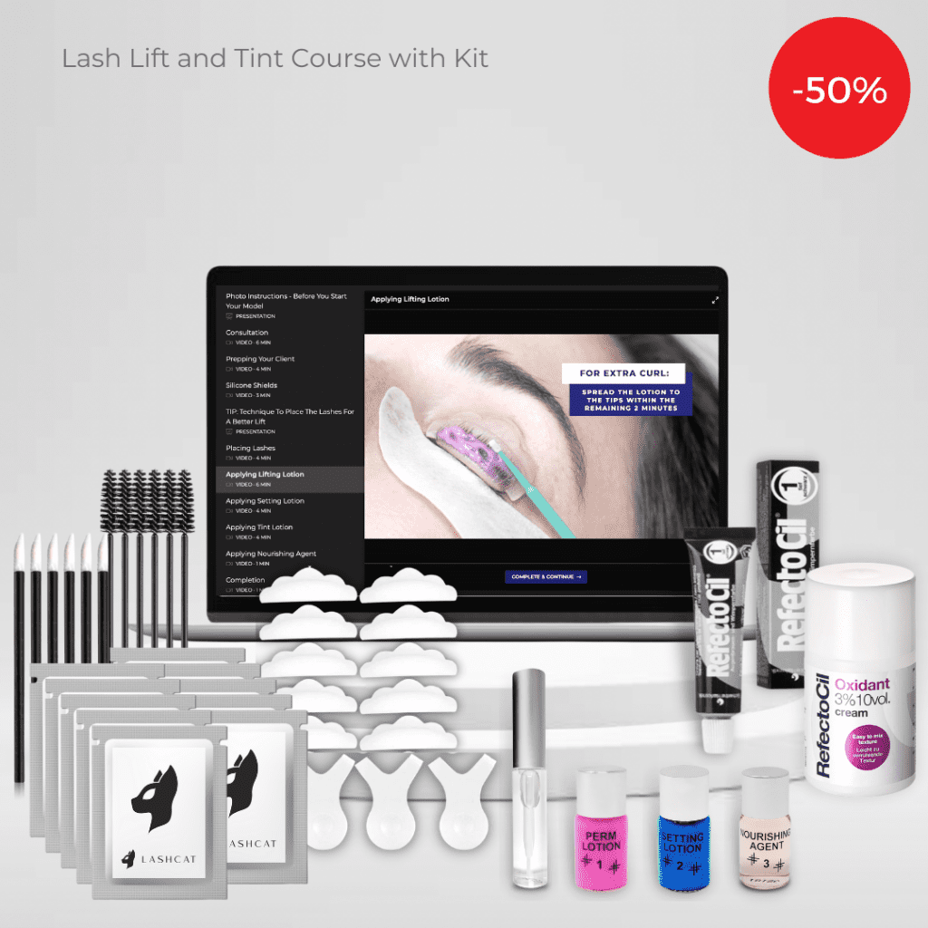 Lash Lift and Tint Course with Kit